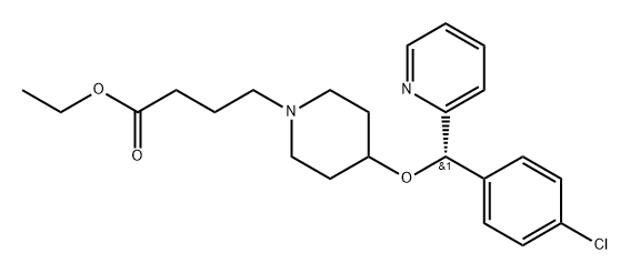 Bepotastine Ethyl Ester Structure