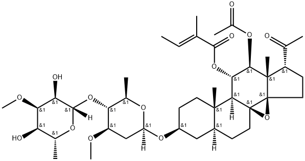 Tenacissoside G Struktur