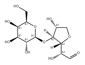 3,6-アンヒドロ-4-O-β-D-ガラクトピラノシル-D-ガラクトース 化学構造式