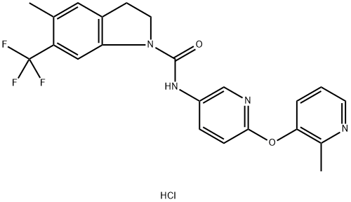 SB 243213 HYDROCHLORIDE, 200940-23-4, 结构式