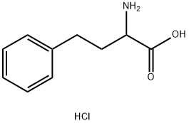 L-苯基丁氨酸 盐酸盐 结构式