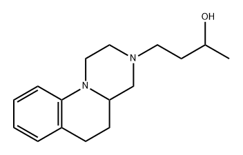 2,3,4,4a,5,6-Hexahydro-α-methyl-1H-pyrazino[1,2-a]quinoline-3-(1-propanol) Structure