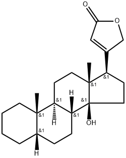 3-deoxydigitoxigenin Struktur