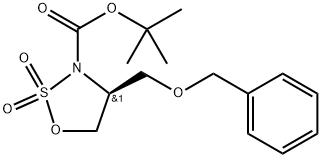 tert-butyl (S)-4-((benzyloxy)methyl)-1,2,3-oxathiazolidine-3-carboxylate 2,2-dioxide