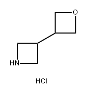3-(氧杂环丁烷-3-基)氮杂环丁烷盐酸盐, 2306269-05-4, 结构式