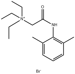 N-ETHYLLIDOCAINE BROMIDE Structure