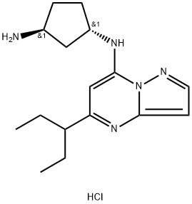 KB-0742 dihydrochloride, 2416874-75-2, 结构式