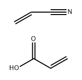 acrylic acid/ acrylonitrile copolymer, sodium salt Structure