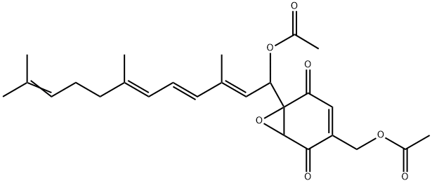 フラグラノンA 化学構造式