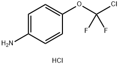 4-(氯二氟甲氧基)苯胺 盐酸盐 结构式
