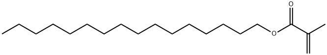 聚(十六烷甲基丙烯酸酯), 25986-80-5, 结构式