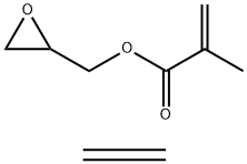 甲基丙烯酸环氧甲酯与乙烯的聚合物, 26061-90-5, 结构式