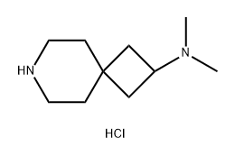 N,N-dimethyl-7-azaspiro[3.5]nonan-2-amine dihydrochloride Structure