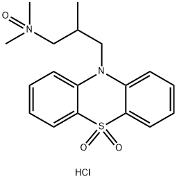 异丁嗪砜氮氧化物盐酸盐, 2731709-59-2, 结构式