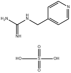 硫酸N-(4-ピリジニルメチル)グアニジン 化学構造式