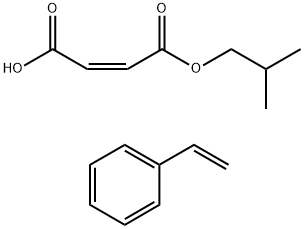 POLY(STYRENE-CO-MALEIC ACID), PARTIAL ISOBUTYL ESTER Structure