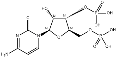 cytidine 3',5'-diphosphate 结构式