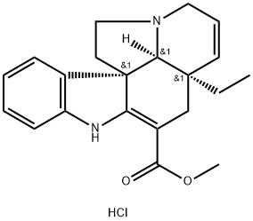 タベルソニン塩酸塩 化学構造式