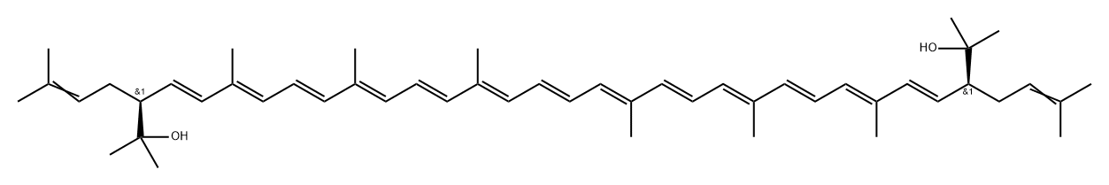 3'',3'''-Dideoxy-2'',3'':2''',3'''-tetradehydrobacterioruberin Structure