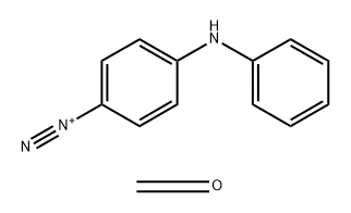 Benzenediazonium, 4-(phenylamino)-, polymer with formaldehyde Structure