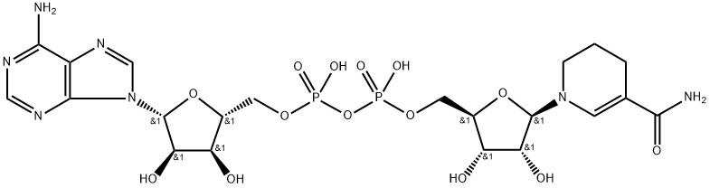 1,4,5,6-tetrahydronicotinamide adenine dinucleotide Struktur