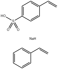 对乙烯基苯磺酸钠与苯乙烯的聚合物 结构式
