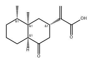 (2S,4aα)-Decahydro-8α,8aα-dimethyl-α-methylene-4-oxo-2α-naphthaleneacetic acid|