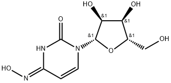 2,4(1H,3H)-Pyrimidinedione, 1-β-L-ribofuranosyl-, 4-oxime (9CI) Structure