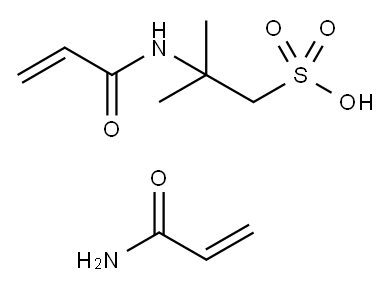 1-Propanesulfonic acid, 2-methyl-2-[(1-oxo-2-propenyl)amino]-, polymer with 2-propenamide Structure