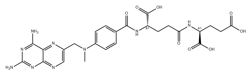 甲氨蝶呤杂质 结构式