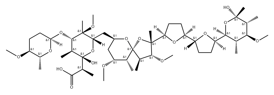 Antibiotic A-204A Struktur