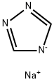 1H-1,2,4三唑钠盐, 43177-42-0, 结构式