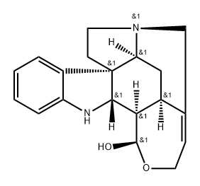 (17R)-17,18-エポキシ-19,20-ジデヒドロクラン-17-オール 化学構造式