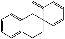 3',4'-dihydro-6-methylenespiro(2,4-cyclohexadiene-1,2'(1'H)-naphthalene) Struktur