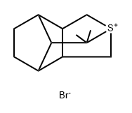 2,4,7-Ethanylylidenecyclopenta[c]thiopyranium, octahydro-1,1-dimethyl- Struktur