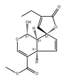黄蝉花素, 51820-84-9, 结构式