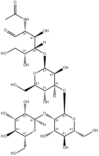a-D-Manp-(1 -> 2)-a-D-Manp-(1 -> 2)-a-D-Manp-(1 -> 3)-b-D-Manp-(1 -> 4)-D-GlcNAcp Struktur