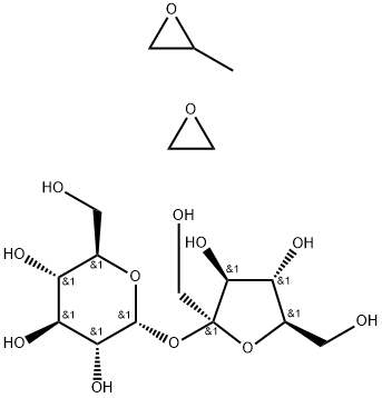 蔗糖聚氧乙烯聚氧丙烯醚, 52434-08-9, 结构式