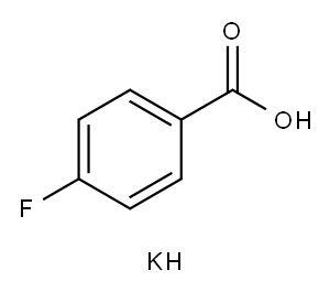 4-氟苯甲酸钾盐, 52509-80-5, 结构式