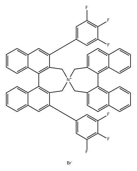 (R,R)-3,4,5-TRIFLUOROPHENYL-NAS BROMIDE Structure