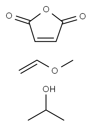 ISOPROPYL ESTER OF PVM/MA COPOLYMER Structure