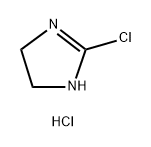 1H-Imidazole, 2-chloro-4,5-dihydro-, hydrochloride (1:1) Structure