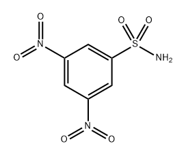 Benzenesulfonamide,  3,5-dinitro-,  radical  ion(1-)  (9CI) Struktur
