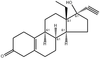 rac 8α-[Δ-5(10)]-Norgestrel Struktur