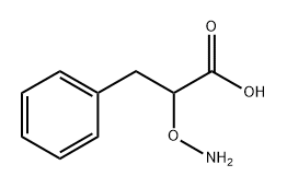 α-(Aminooxy)benzenepropionic acid Structure