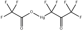 Mercury, (1,1,3,3,3-pentafluoro-2-oxopropyl)(trifluoroacetato-O)- (9CI)