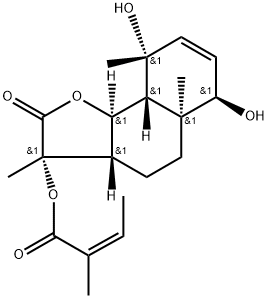 デシピエニンD 化学構造式
