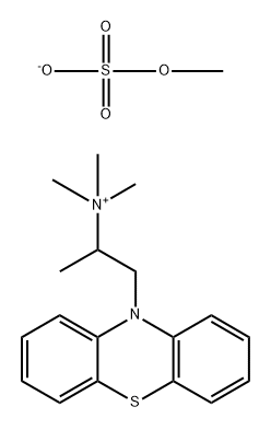 甲硫噻丙铵 结构式