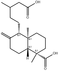 dihydroagathic acid Structure