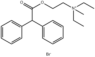2-[(ジフェニルアセチル)オキシ]-N,N-ジエチル-N-メチルエタンアミニウム·ブロミド